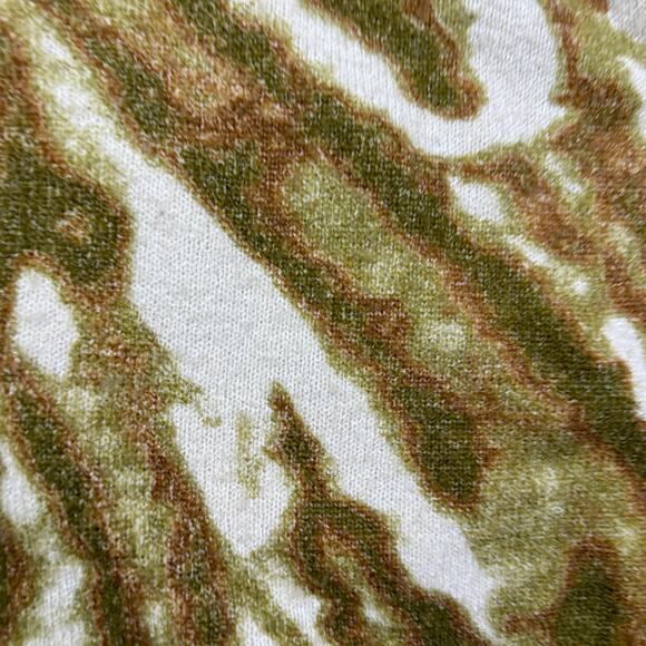 Gilded Intent Buckle Crew Neck Boho Cozy Knit Tie Dye Soft Pullover Sweater LG - Picture 4 of 16